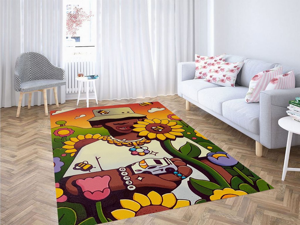 Rugs in living room and bedroom artwork igor golf Rectangle Rug