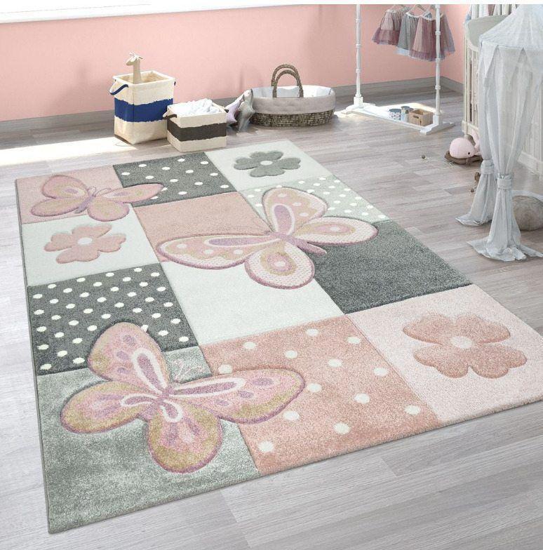 Rugs in living room and bedroom butterflies Rectangle Rug