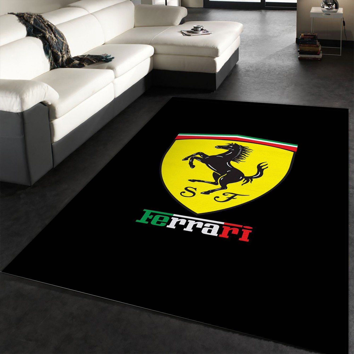 Rugs in living room and bedroom ferrari amoled rug bedroom family gift us decor Rectangle Rug