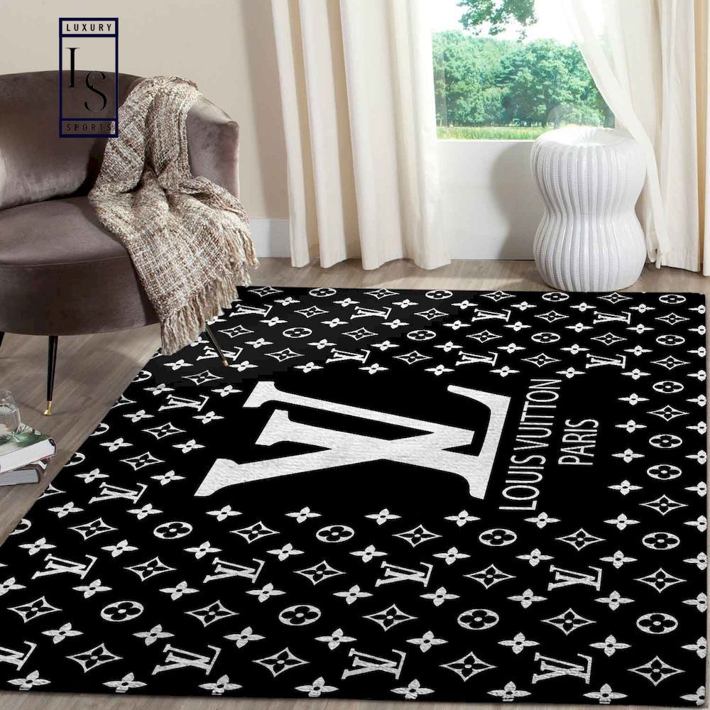 Rugs in living room and bedroom louis vuitton area rugs living room carpet black white luxurious home floor decor - regular rug carpet Rectangle Rug