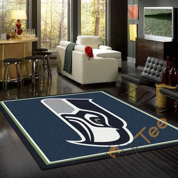 Rugs in living room and bedroom seattle seahawks Rectangle Rug