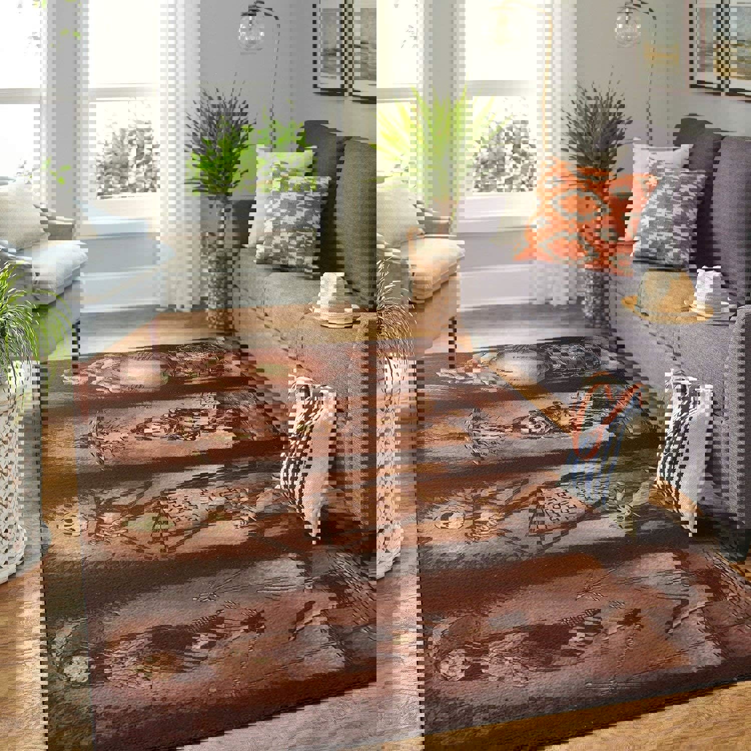 Rugs in living room and bedroom the nightmare before christmas - halloween area rug floor decor Rectangle Rug