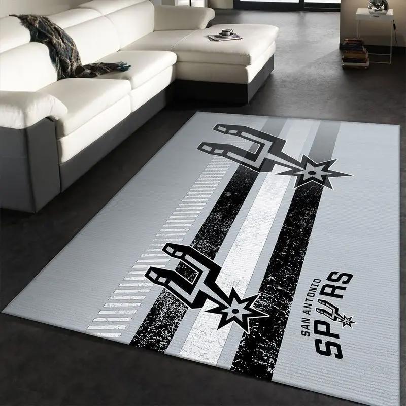 San antonio spurs nba 2 area rug living room bedroom rug rug regtangle carpet Rectangle Rug