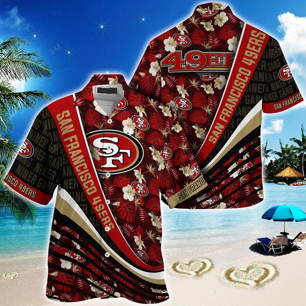 San francisco 49ers nfl-summer hawaii shirt with tropical flower pattern for men women Hawaii Shirt