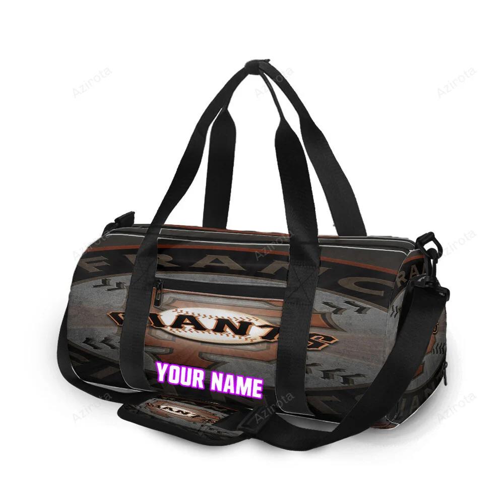 San francisco giants art 14 personalized name travel bag gym bag 2469 Travel Bag