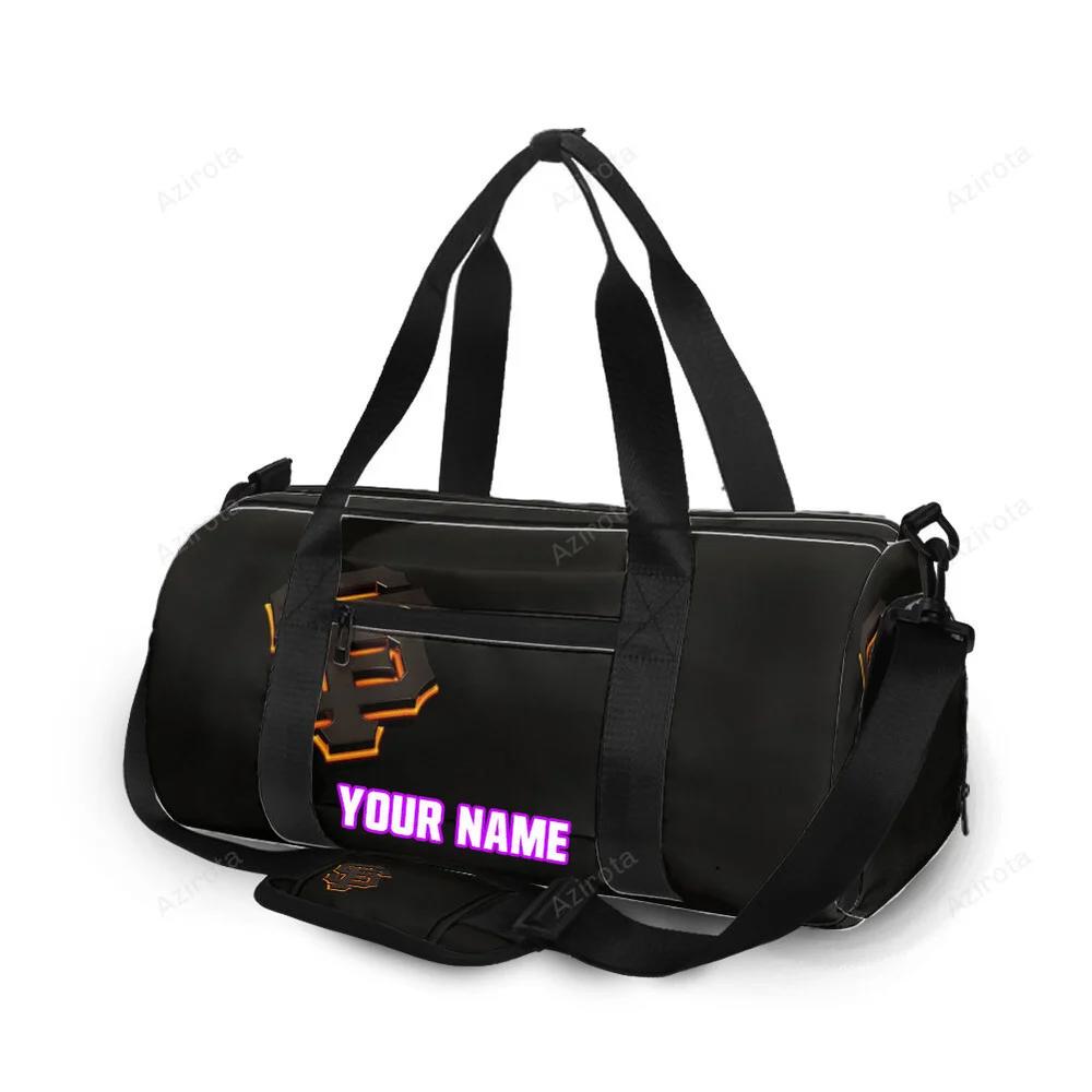 San francisco giants art 7 personalized name travel bag gym bag 2467 Travel Bag