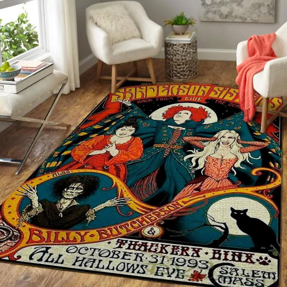 Sanderson sisters hocus pocus movie hp190830 area rug rug regtangle carpet Rectangle Rug