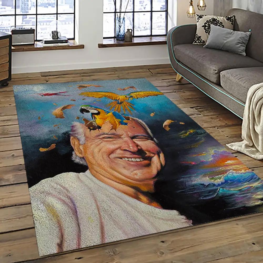 Singer jimmy buffett music carpet rectangle area rug for living room bedroom decor jb17 Rectangle Rug