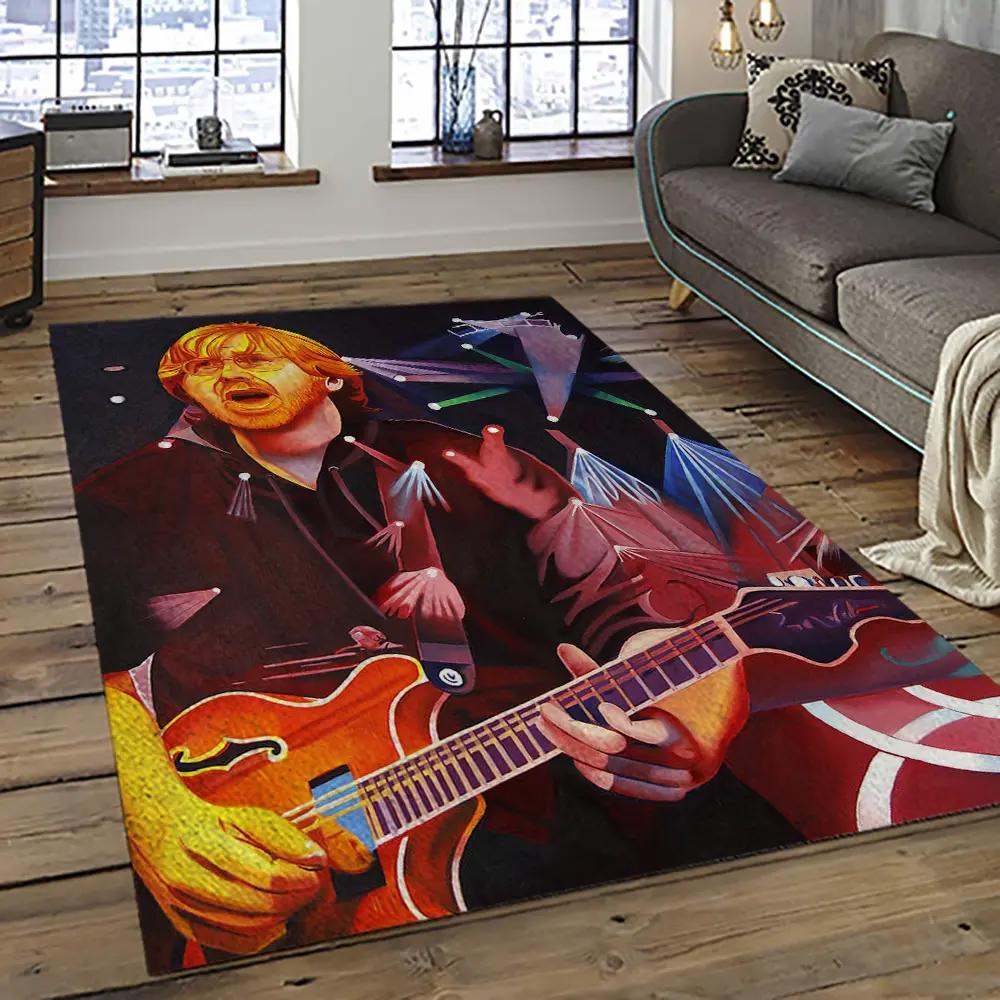 Singer trey anastasio music concert music carpet rectangle area rug ta09 Rectangle Rug
