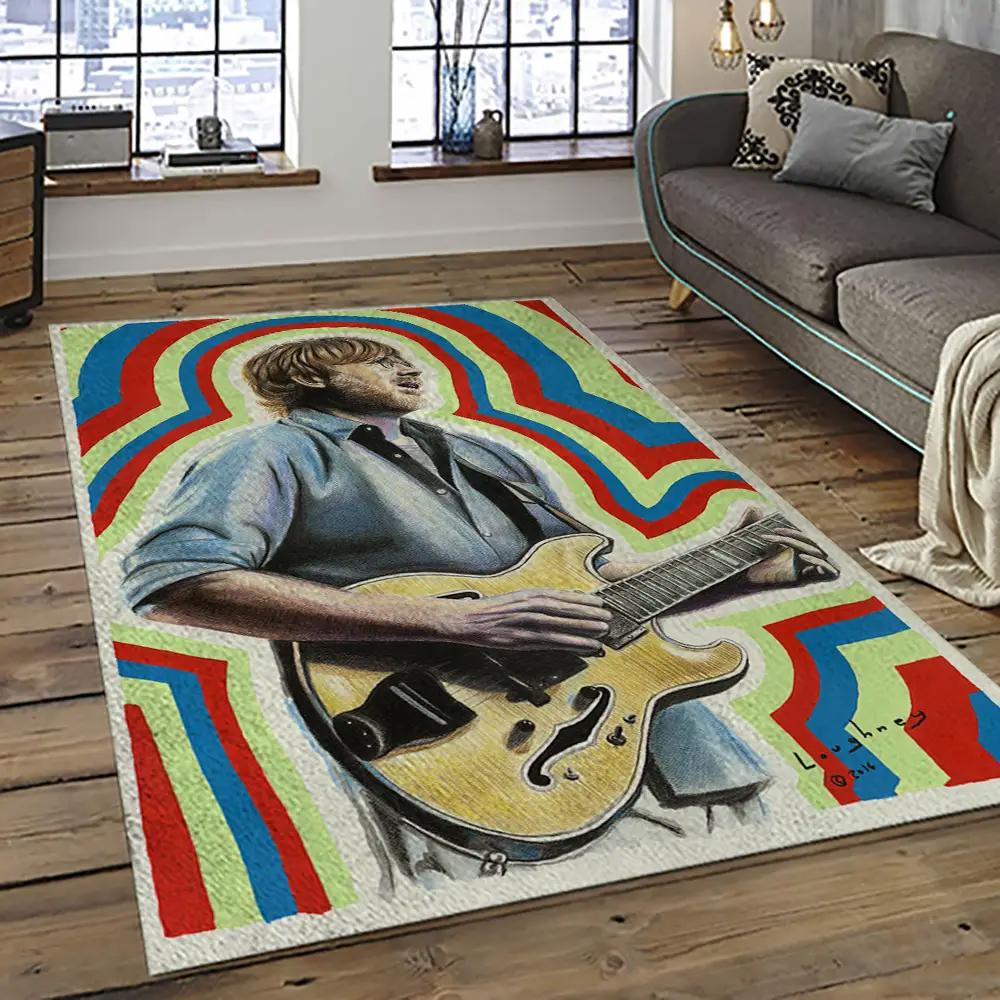 Singer trey anastasio music concert music carpet rectangle area rug ta29 Rectangle Rug