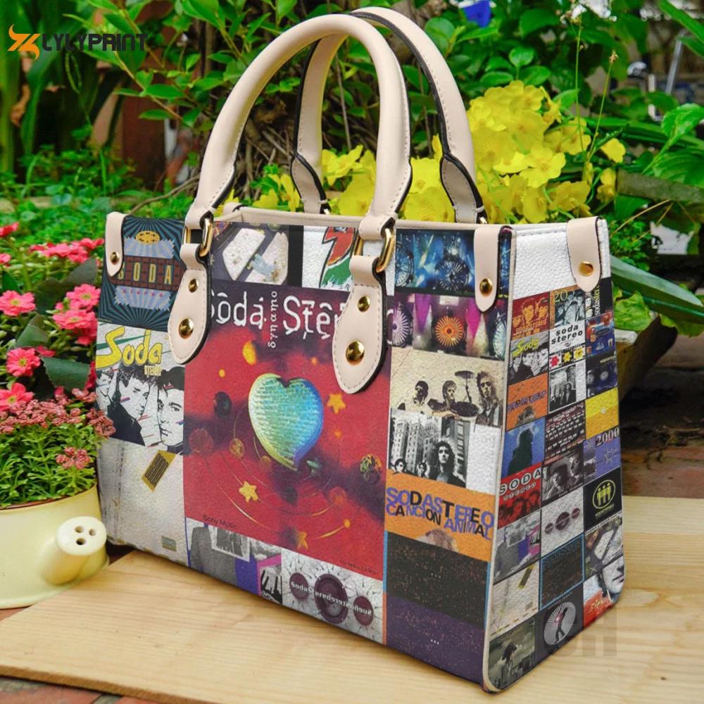 Soda stereo leather bag for women gift 1520 Women Leather Hand Bag