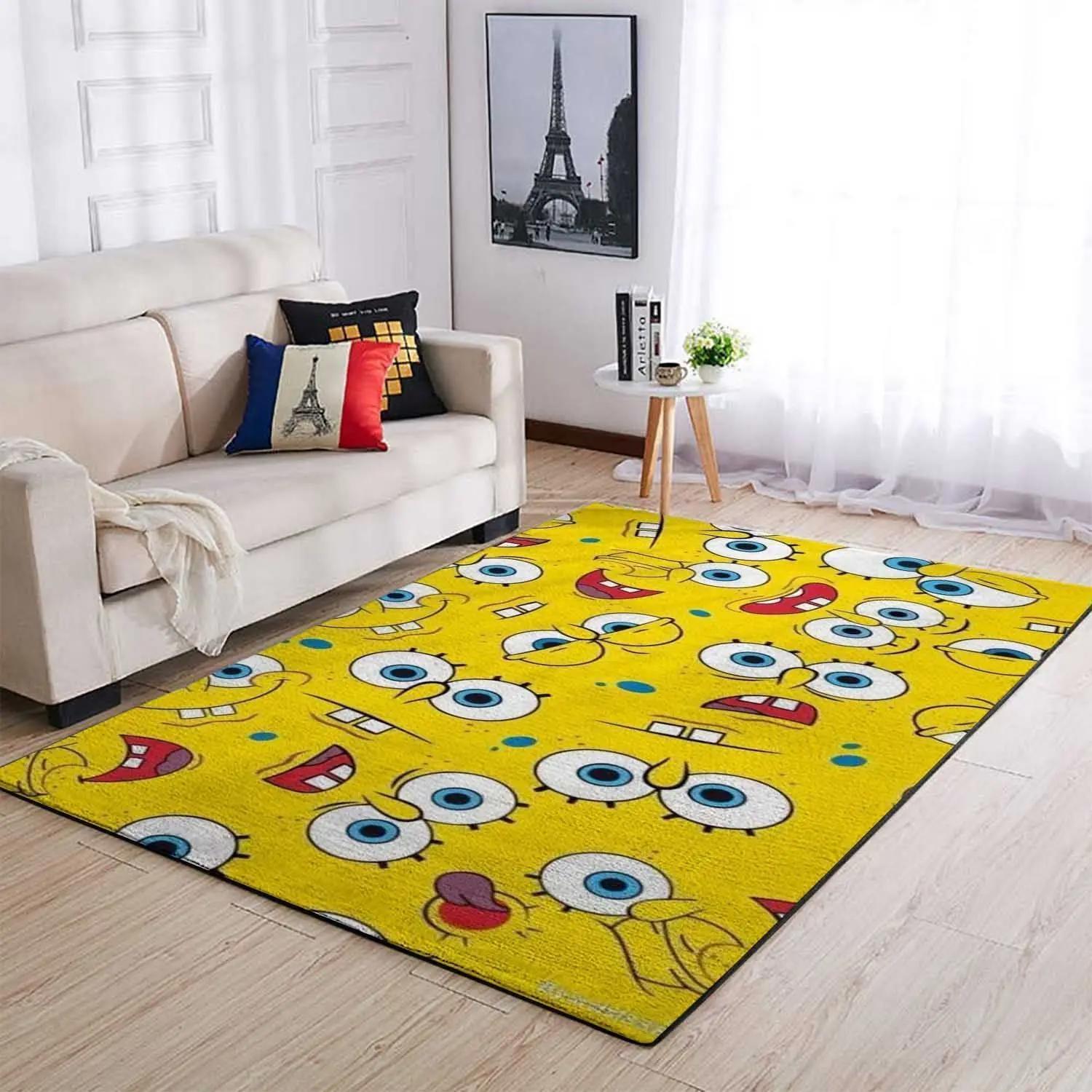 Spongebob squarepants area rugs living room carpet ssp91207 rug regtangle carpet floor decor home decor Rectangle Rug