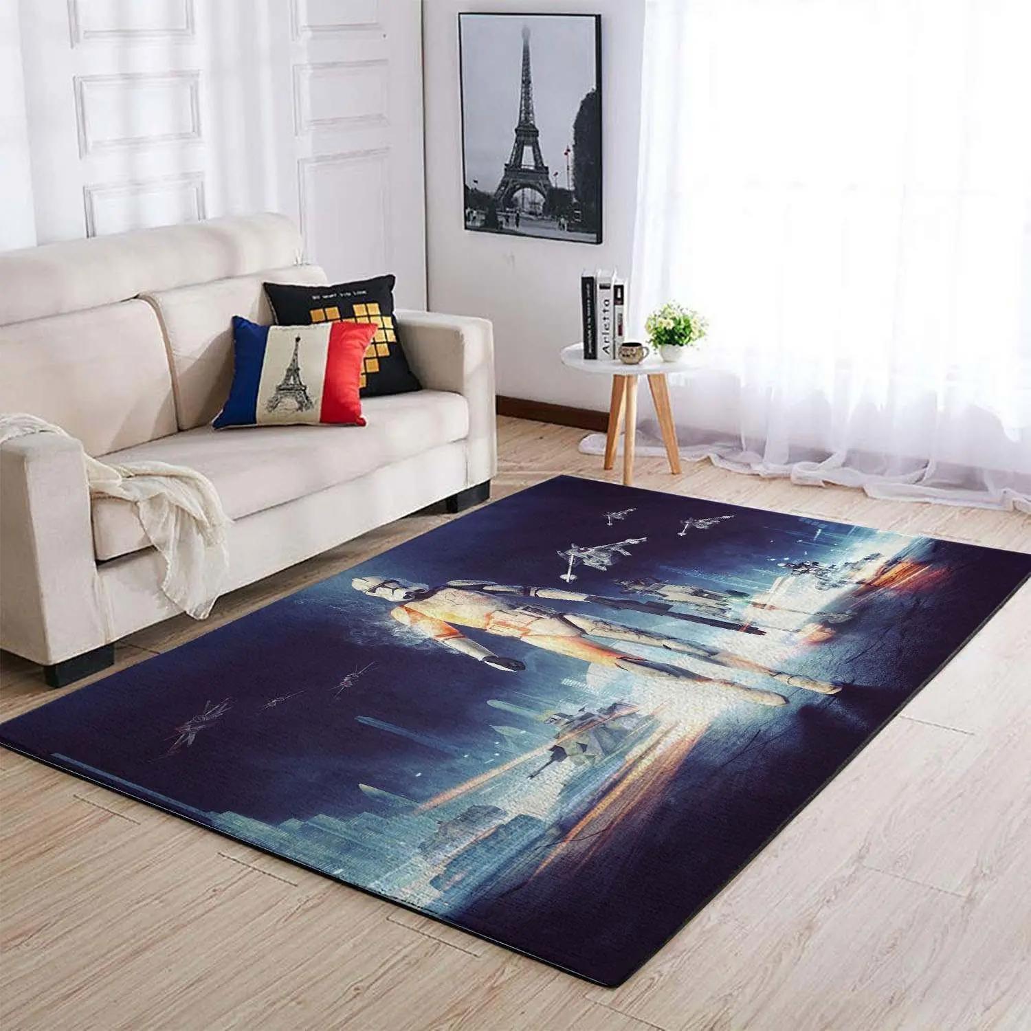Star wars area rugs movies fans living room carpet sw71226 rug regtangle carpet floor decor home decor Rectangle Rug