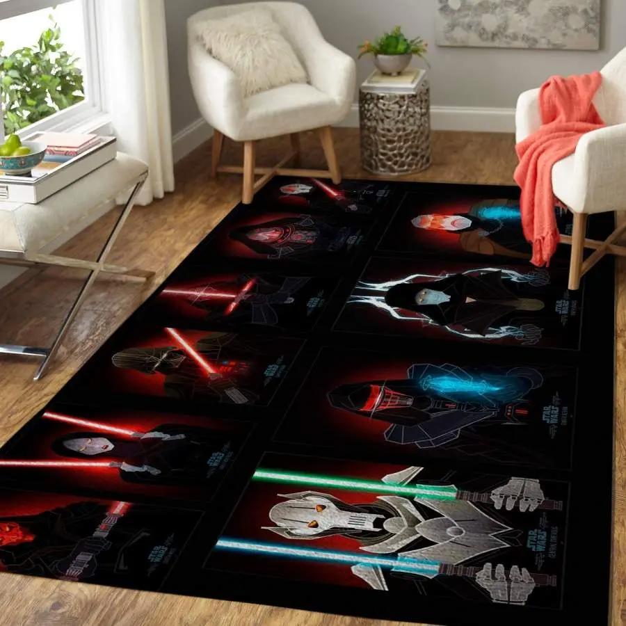 Star wars sith area rug living room rug home decor movie ofd 1909198 Rectangle Rug