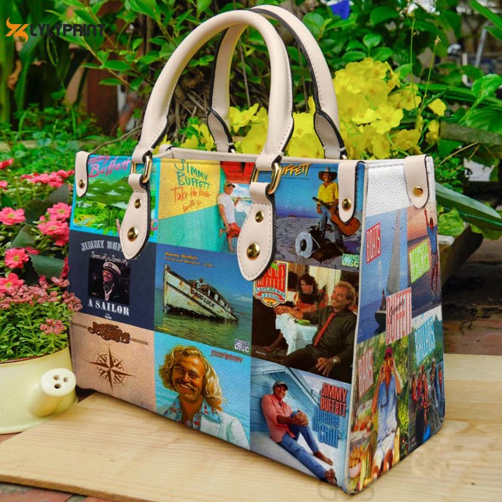 Stylish jimmy buffett 1g leather hand bag gift for women’s day: perfect women s day gift – g95 3518 Women Leather Hand Bag