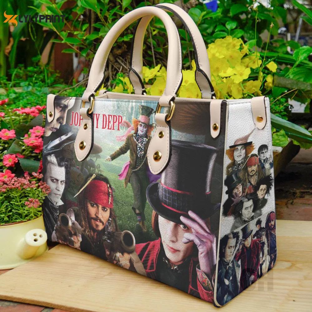 Stylish johnny depp leather hand bag gift for women’s day – perfect gift for women s day 228 Women Leather Hand Bag