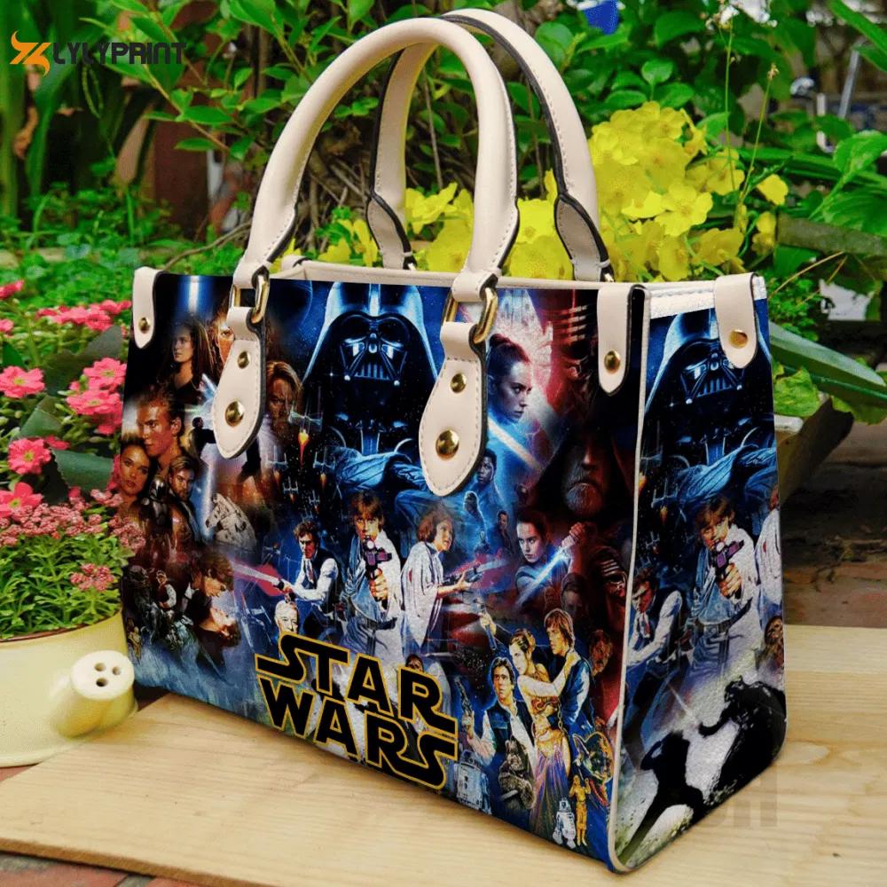 Stylish star wars leather handbag: perfect women s day gift 95 Women Leather Hand Bag