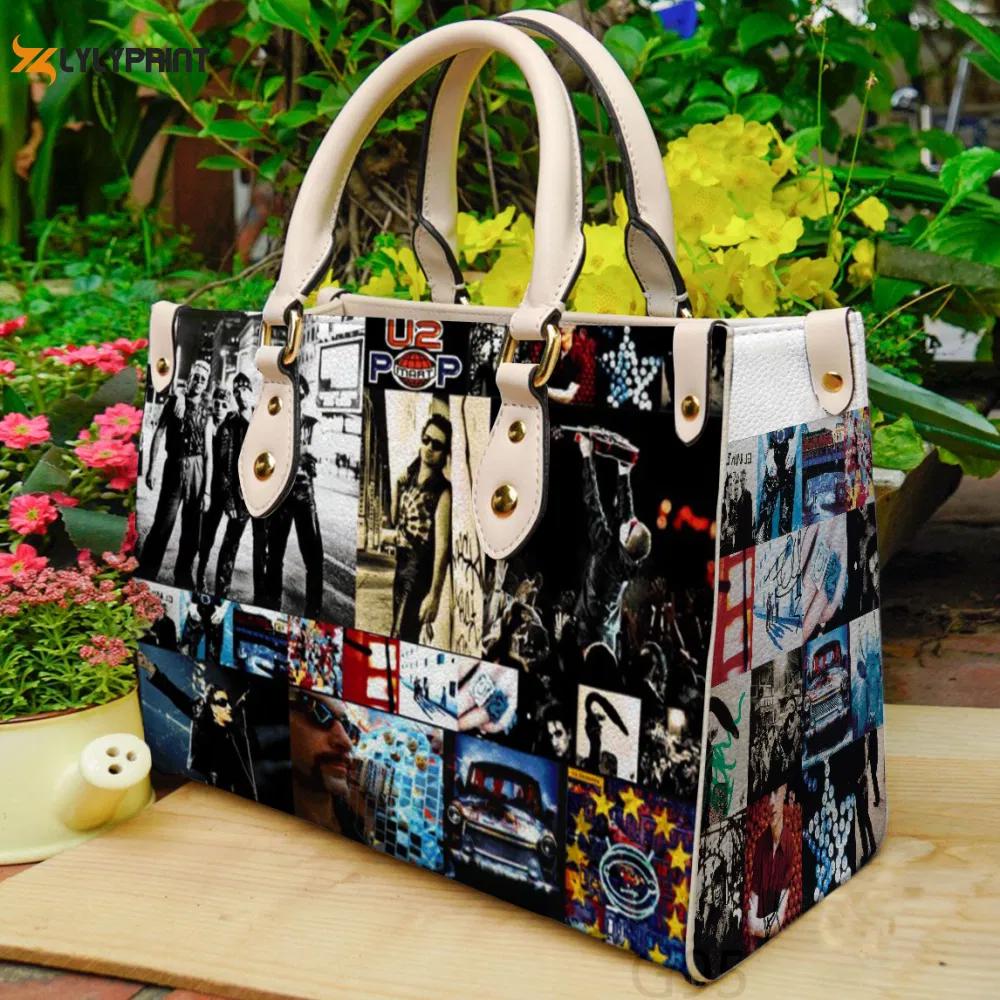 Stylish u2 love 1g leather hand bag gift for women’s day gift for women s day – g95 3194 Women Leather Hand Bag