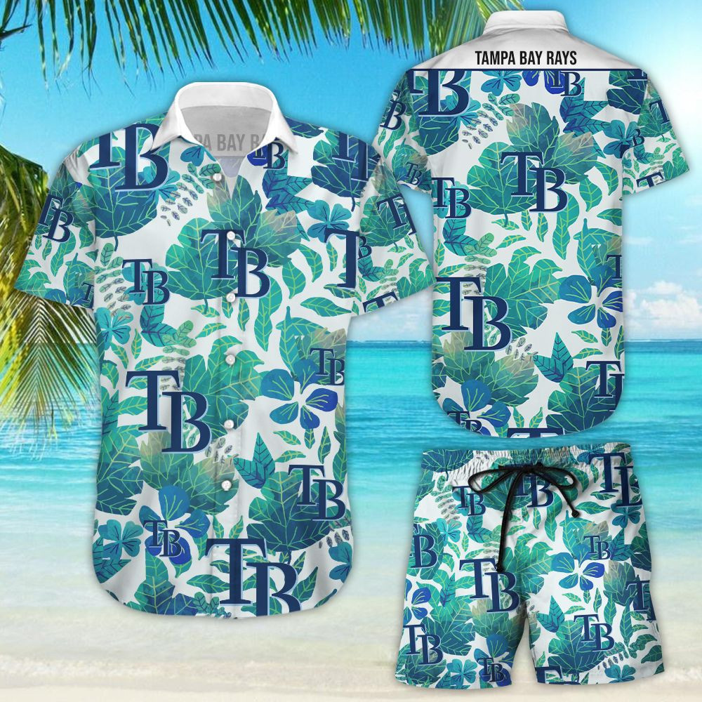 Tampa bay rays hawaiian shirt Hawaii Shirt Shorts & Flip Flops