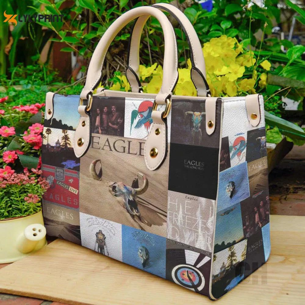 The eagles leather handbag gift for women 4682 Women Leather Hand Bag