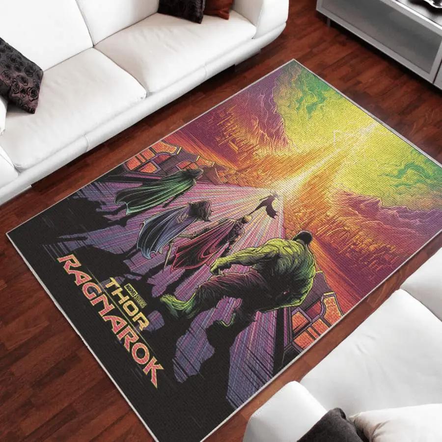 Thor ragnarok area rug living room rug home decor home decor bedroom living room decor Rectangle Rug