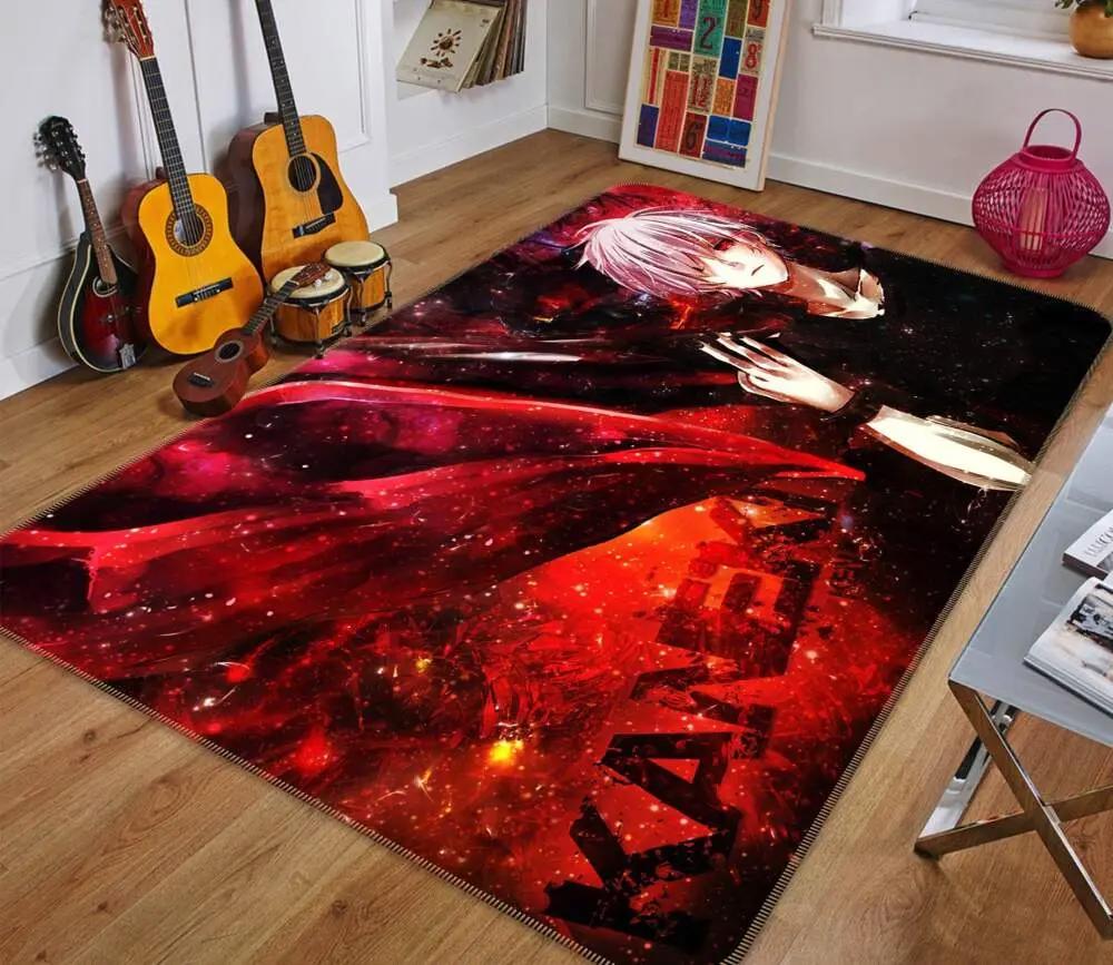 Tokyo ghoul anime 29 area rug living room and bed room rug rug regtangle carpet floor decor home decor Rectangle Rug