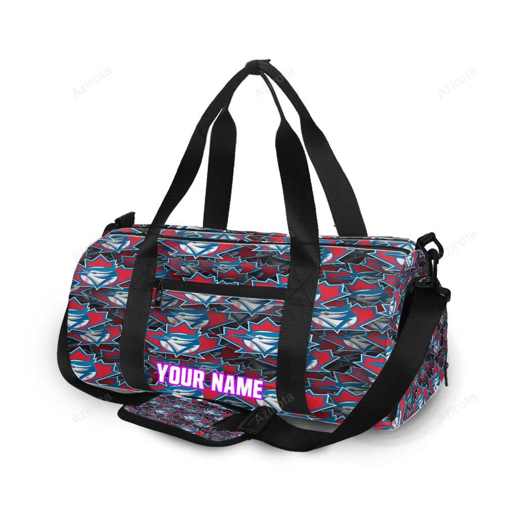 Toronto blue jays2 personalized name travel bag gym bag 2474 Travel Bag