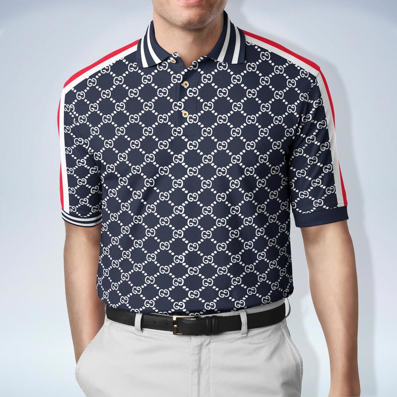 Upgrade your style with gucci premium polo shirt trending outfit 2023 112 Polo Shirt