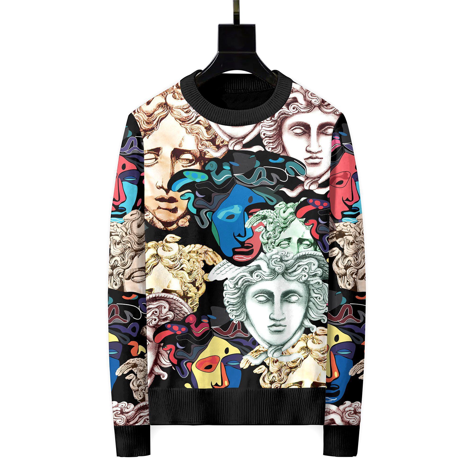 Versace luxury ugly sweater for winter hot 2024  style 347 Christmas Ugly Sweater