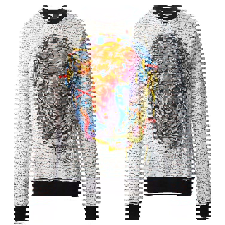 Versace luxury ugly sweater for winter hot 2024  style 573 Christmas Ugly Sweater