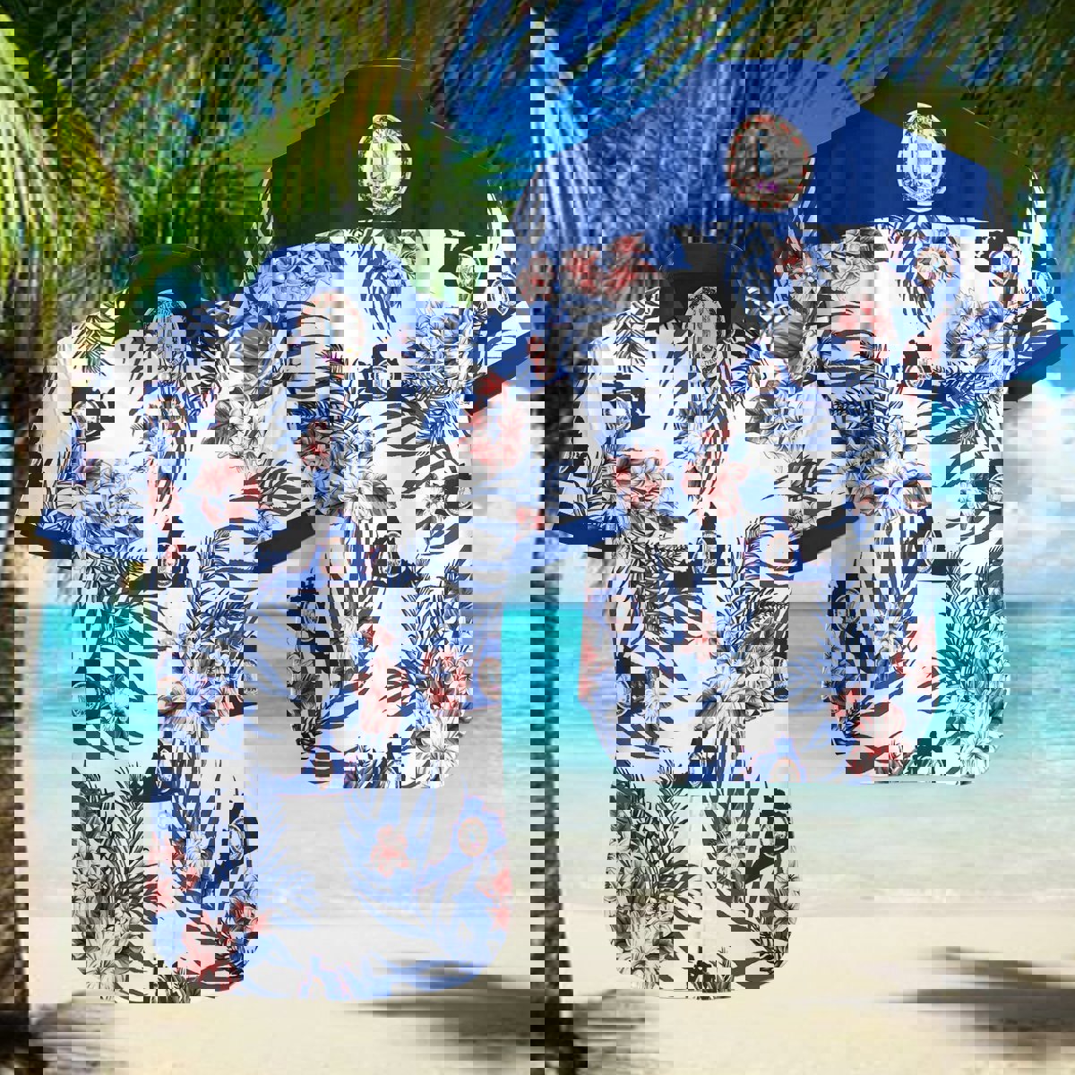Virginia proud hawaiian shirt Hawaii Shirt Shorts & Flip Flops