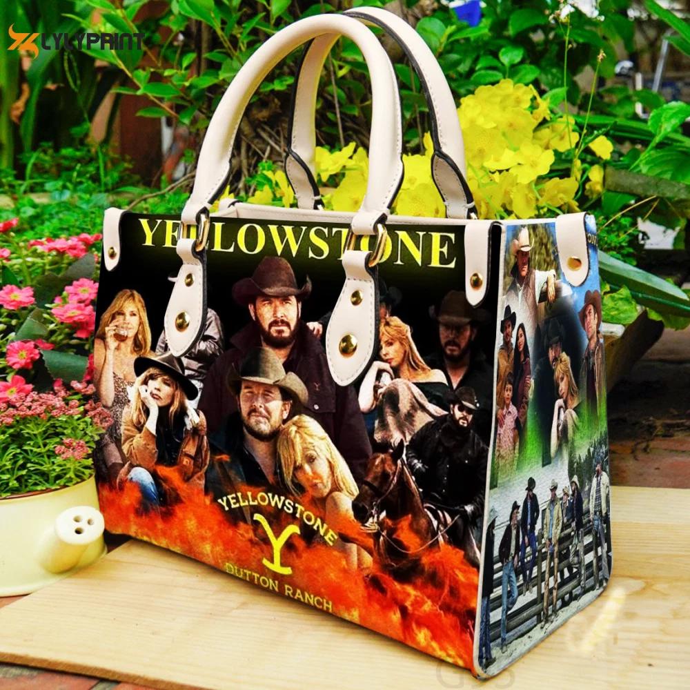 Yellowstone 2 leather bag for women gift 1459 Women Leather Hand Bag