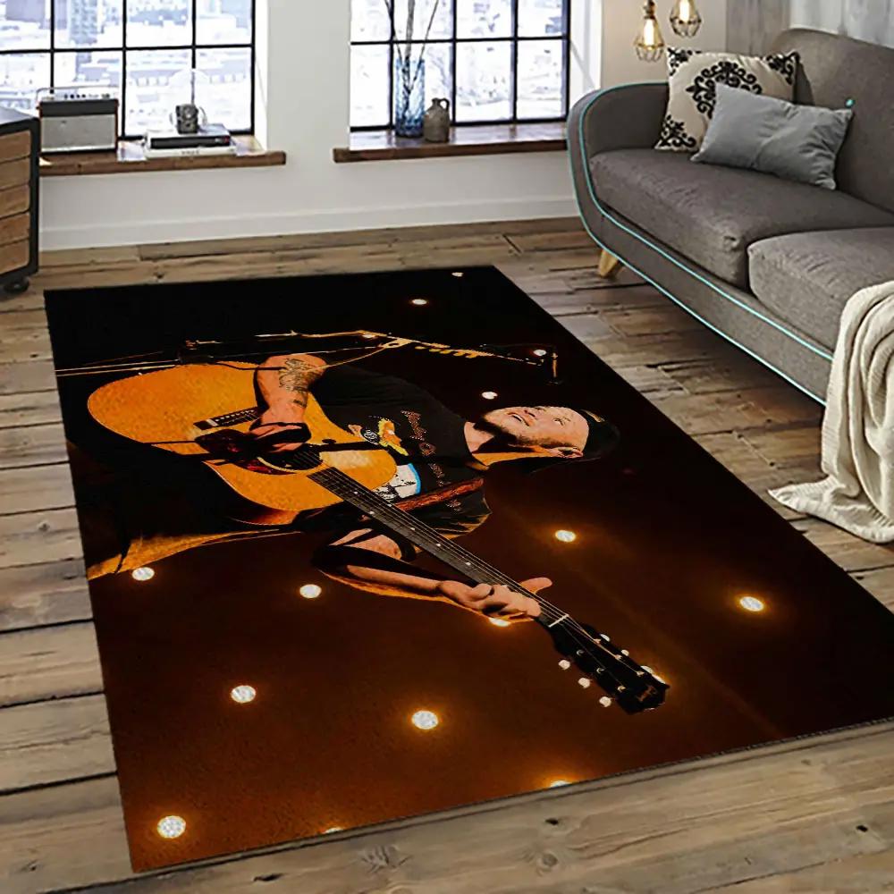 Zach bryan country rock music retangle carpet area rug home decor best gift for fan and friends zb5 Rectangle Rug