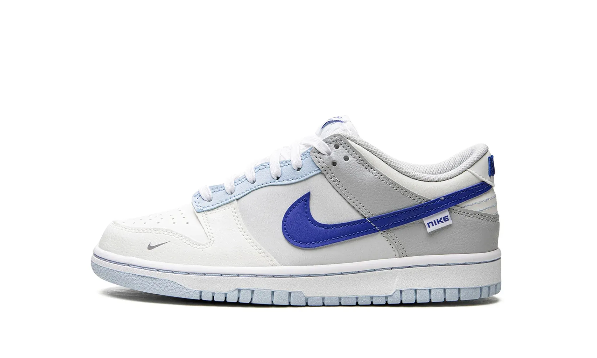 Nike Dunk Low GS 'Ivory/Hyper Royal' Youth Sneakers