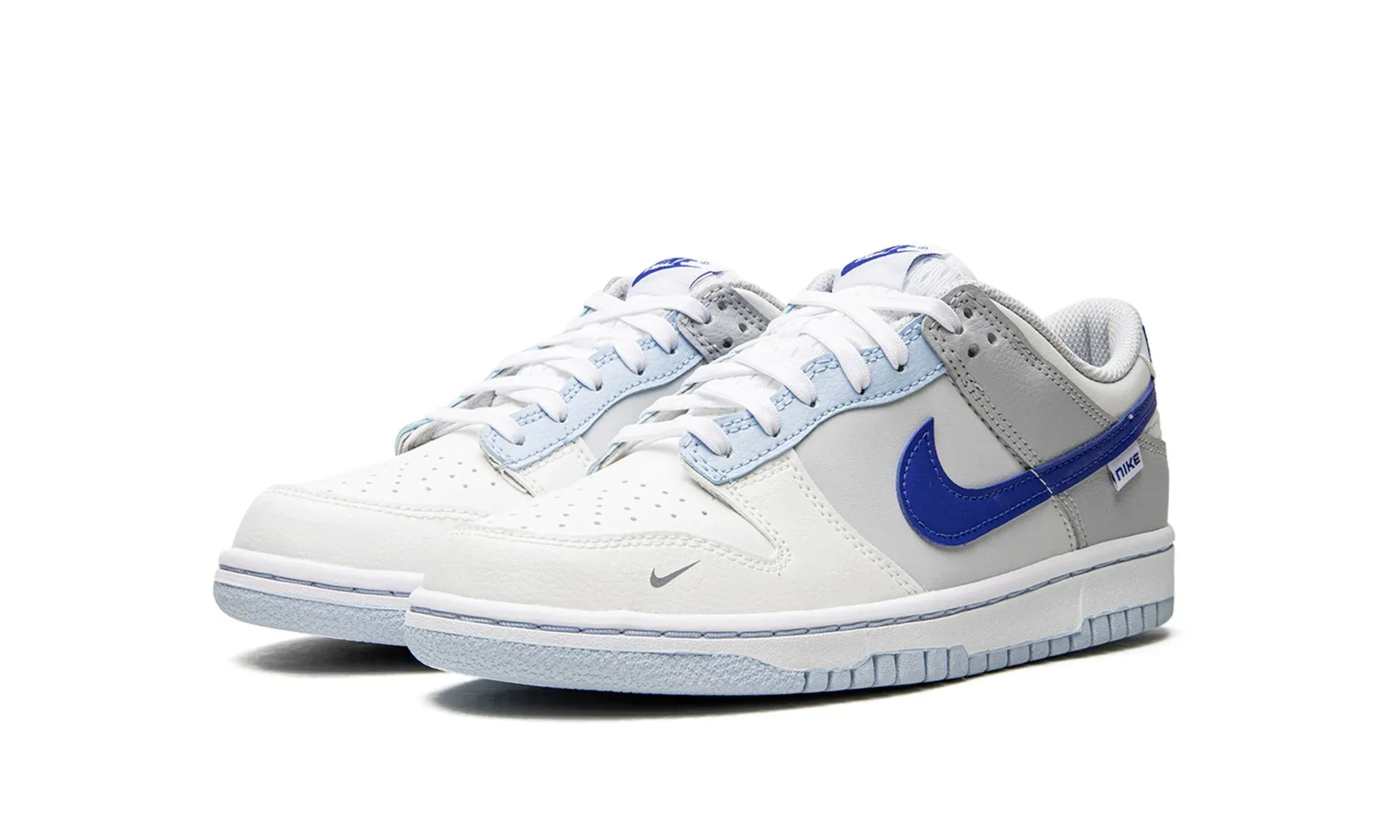 Nike Dunk Low GS 'Ivory/Hyper Royal' Youth Sneakers