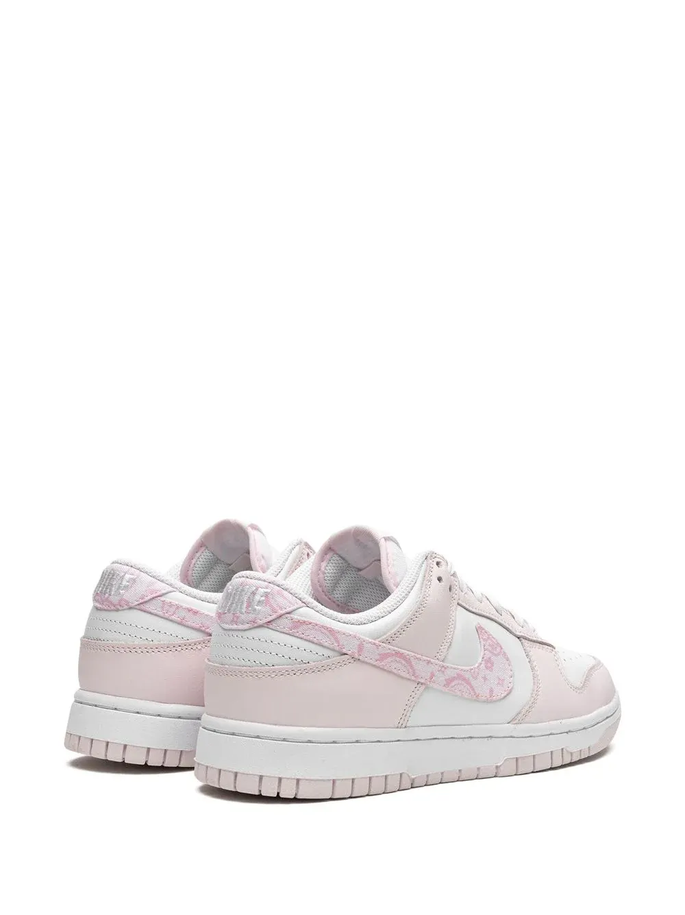 Pink Paisley Dunk Low Sneakers - Trendy and Stylish Women's Footwear