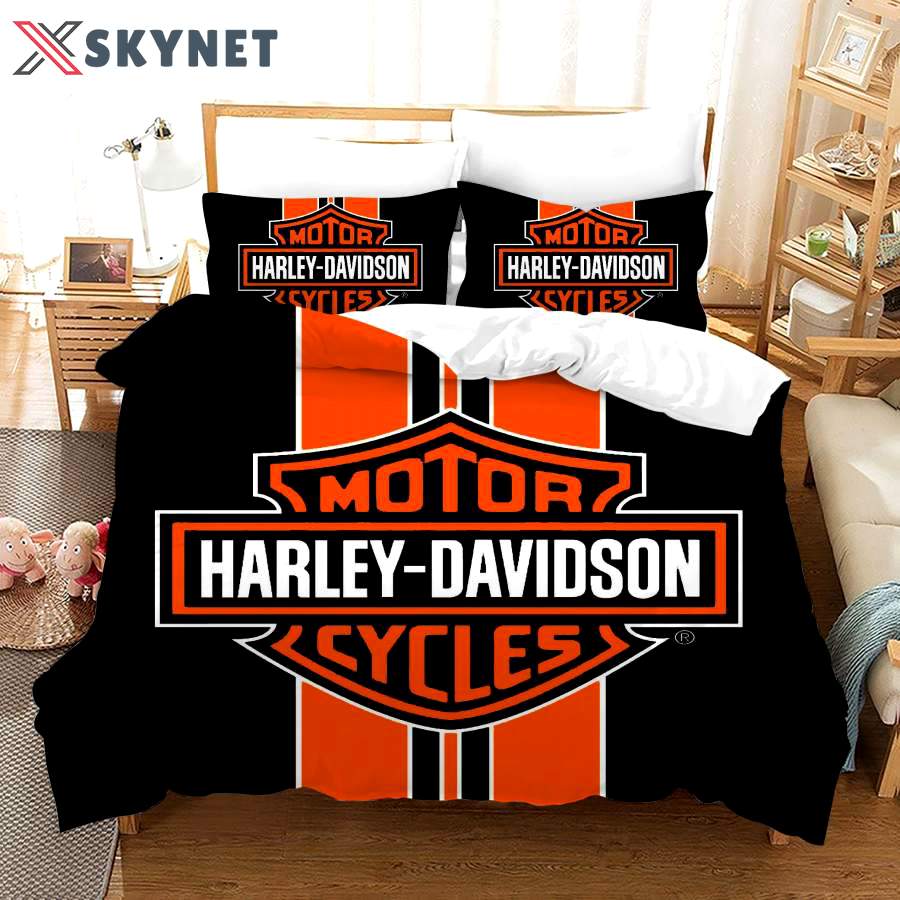 3d black red harley-davidson motorcycle quilt  Bedding Sets bedclothes covers sheets bedspread bed linen duvet Bedroom ideas home decor blankets