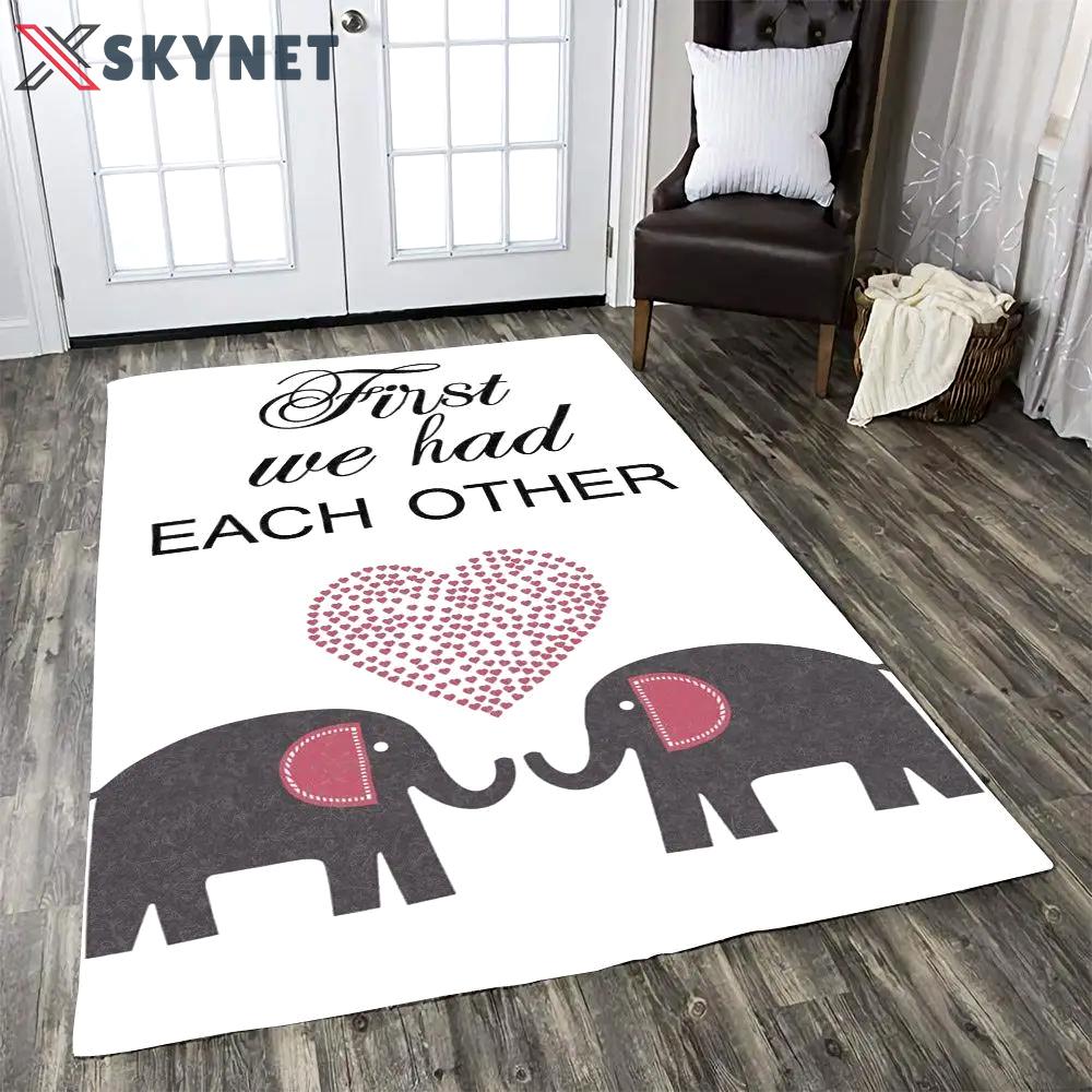 Ac/dc area rug living room rug home decor music ofd 191012 Rectangle Rug