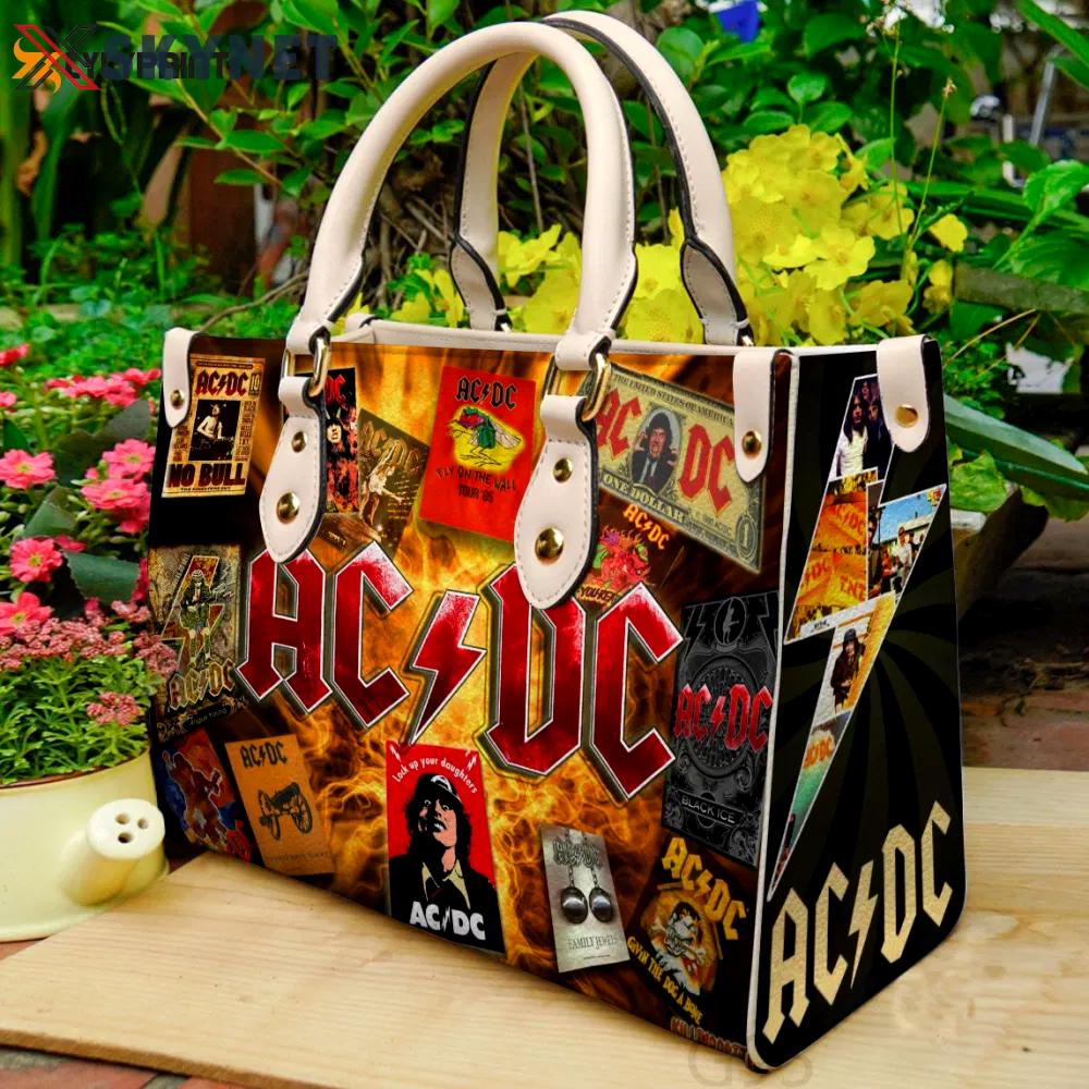 Acdc band love leather bag for women gift 3950 Women Leather Hand Bag