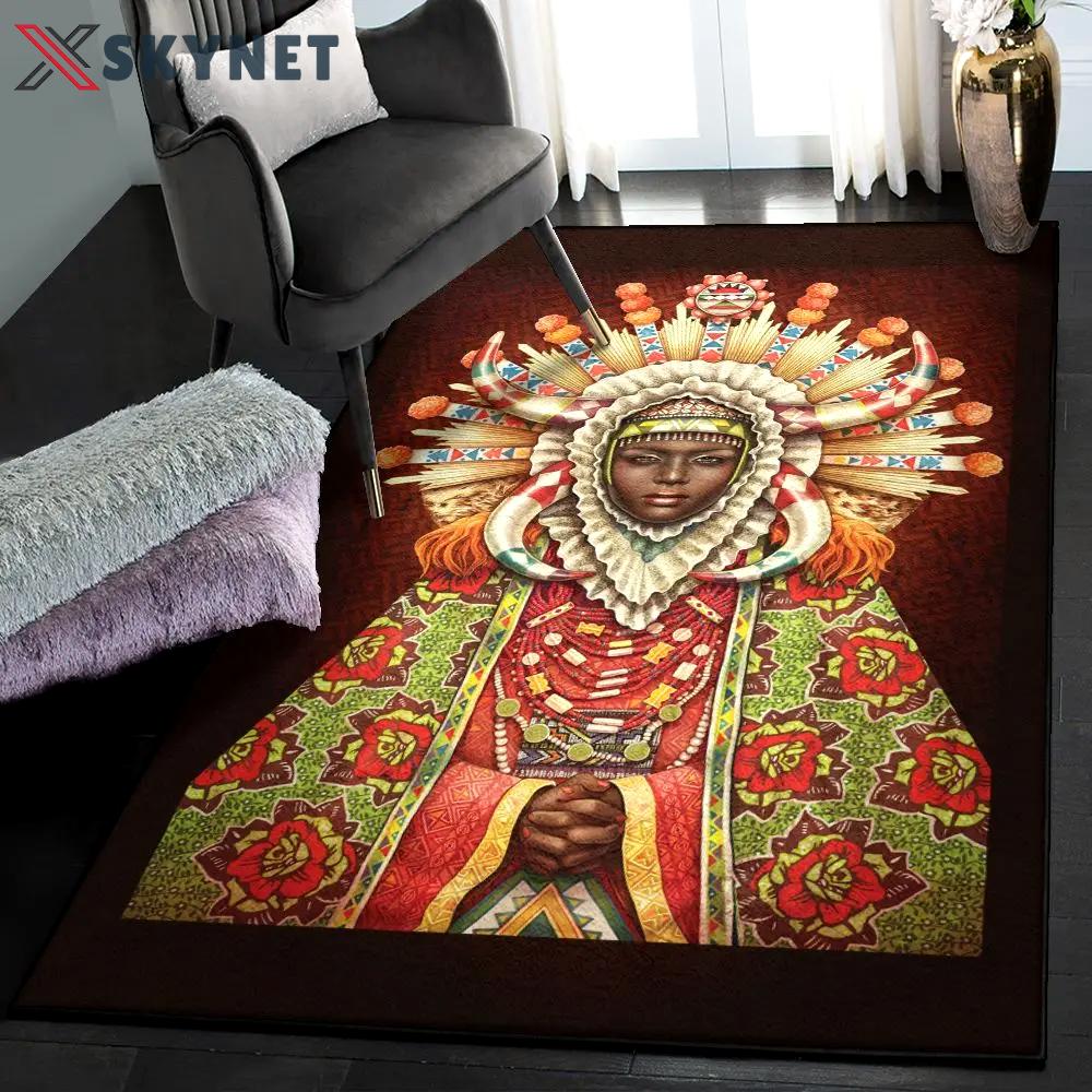 Africanis puppy indoor outdoor carpet, african rug Rectangle Rug