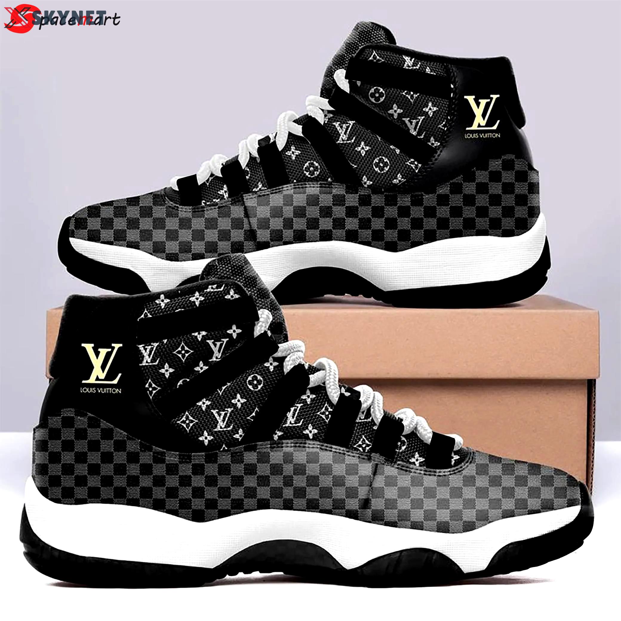 Air jordan 11 sneakers shoes - louis vuitton lv black monogram best gifts for men women with full size sport shoes Air Jordan 11
