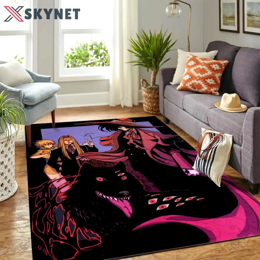 Anime rug living room rug home decor room carpet sport custom area floor home decor Rectangle Rug