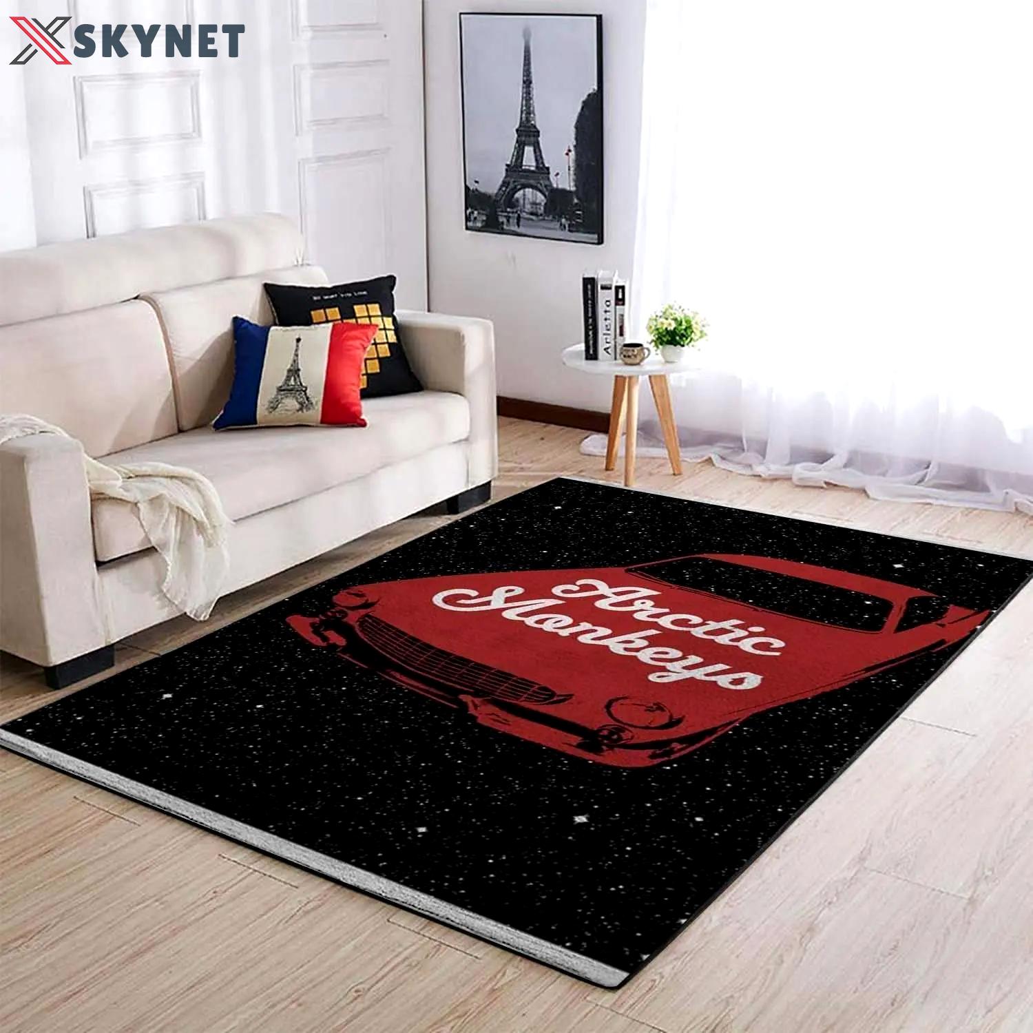 Arctic monkeys rug area rug music floor rug home decor homebeautyus rug regtangle carpet floor decor home decor Rectangle Rug