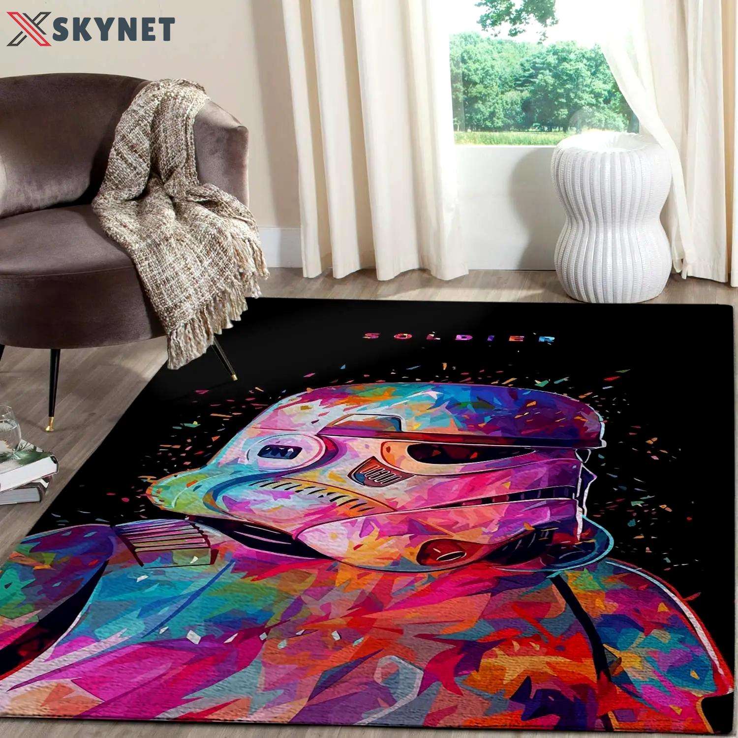 Area rug living room rug home decor team logo carpet rug living room 2003272 Rectangle Rug