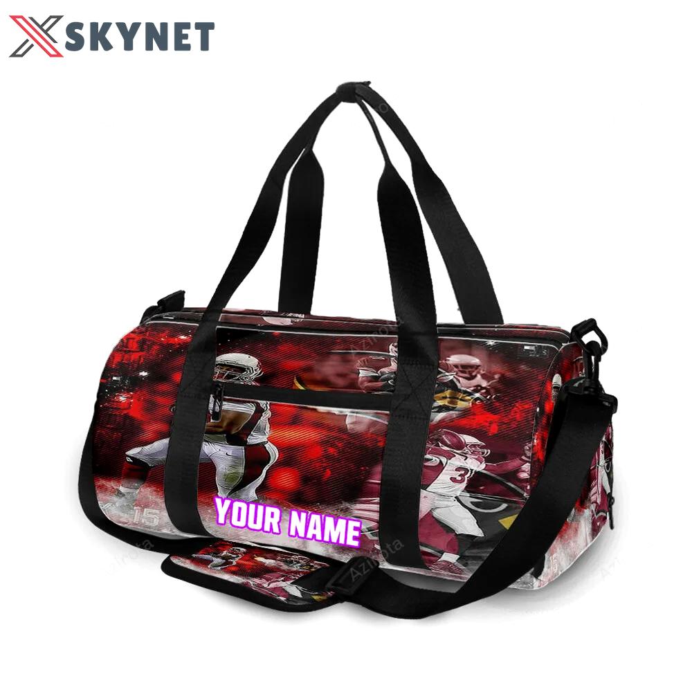 Arizona cardinals all players2 personalized name travel bag gym bag 2074 Travel Bag