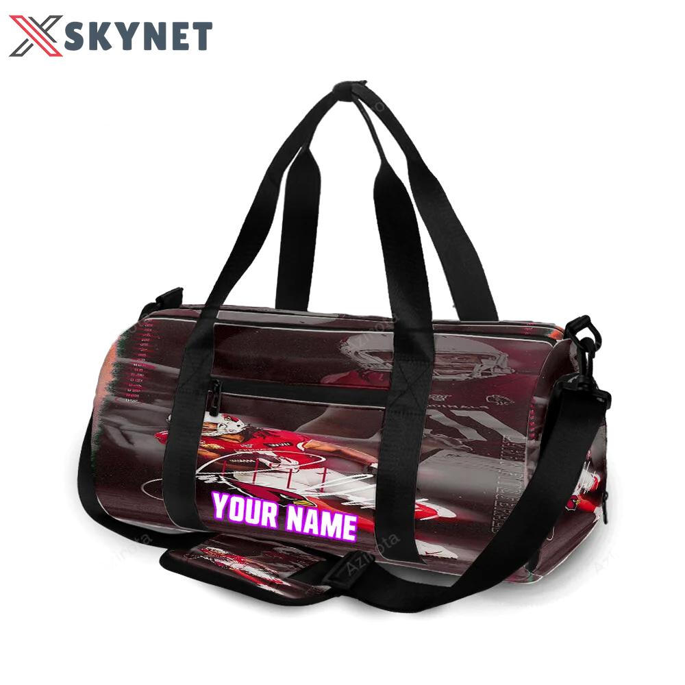Arizona cardinals deandre hopkins2 personalized name travel bag gym bag 398 Travel Bag