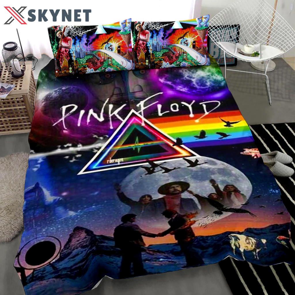 Art galaxy pink floyd rock band full  Bedding Sets bedspread duvet bedclothes bed linen sheets covers home decor blankets Bedroom ideas