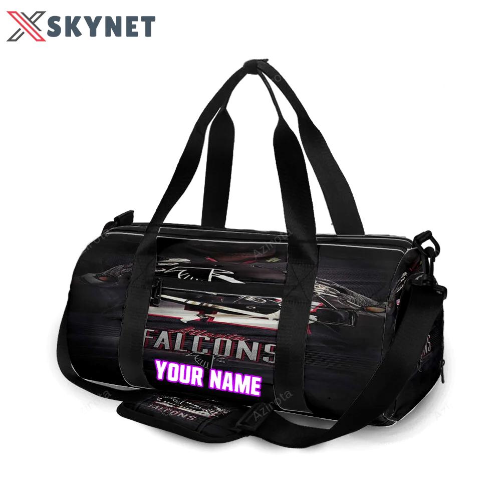 Atlanta falcons abstract logo2 personalized name travel bag gym bag 1184 Travel Bag