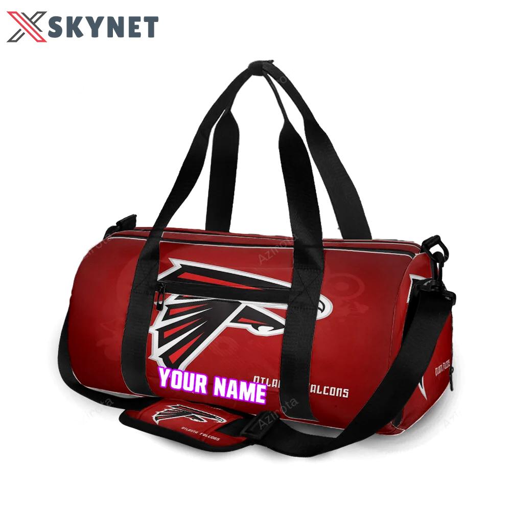 Atlanta falcons logo2 personalized name travel bag gym bag 1681 Travel Bag