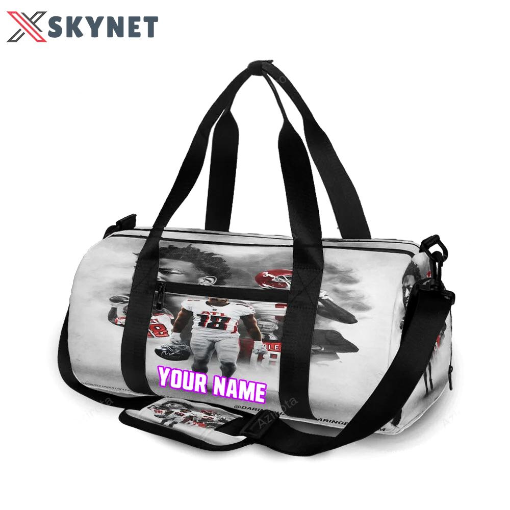 Atlanta falcons ridley 18 v2 personalized name travel bag gym bag 1521 Travel Bag